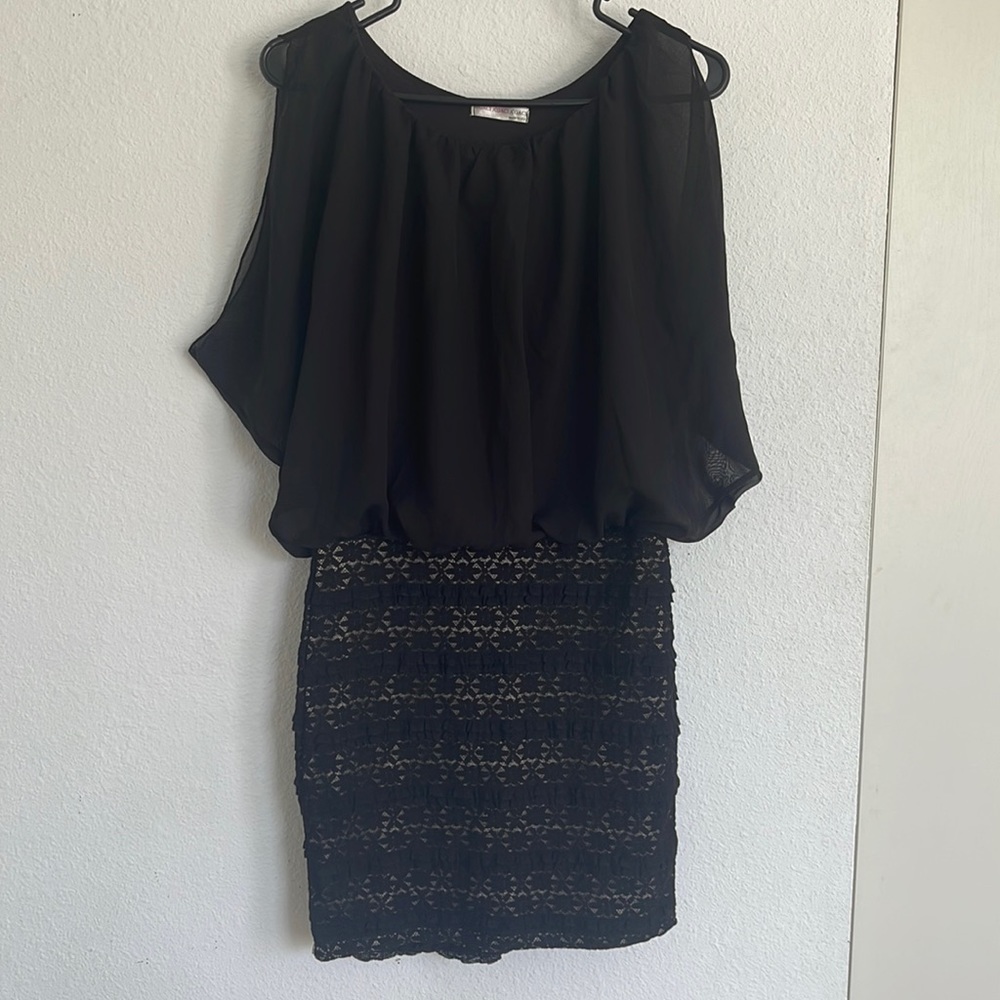 Black A’GACI dress  sleeveless size large
